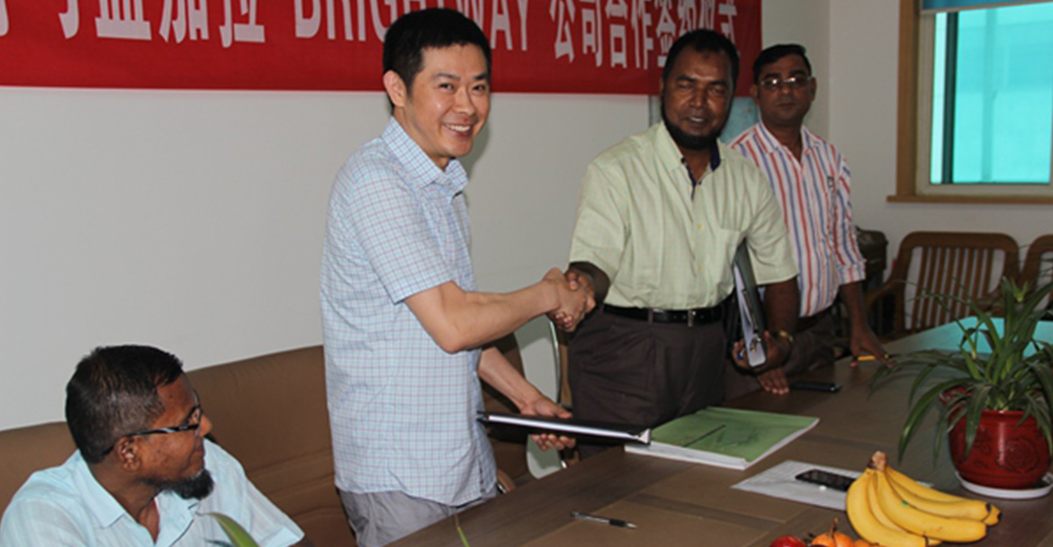 Lingzhi Elevator Co., Ltd. signed a contract with Bangladesh